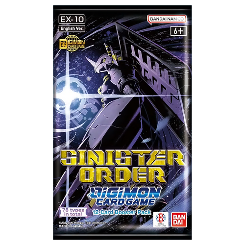 Digimon Card Game - Sinister Order (EX10) - Booster Pack