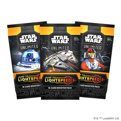 Star Wars: Unlimited - Jump to Lightspeed Booster Box (24 Packs)