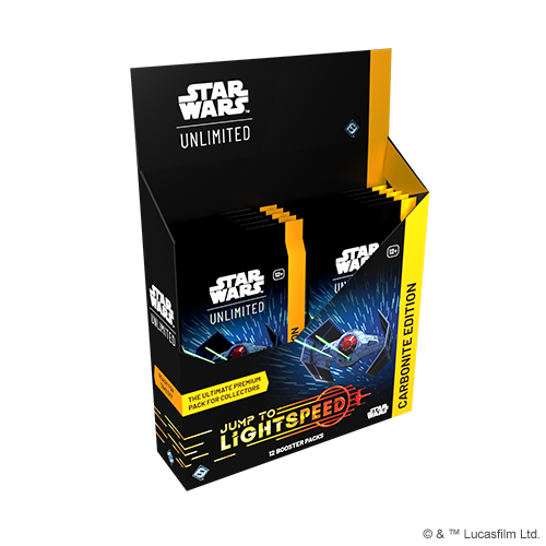 Star Wars: Unlimited - Jump to Lightspeed - Carbonite Collector Booster Display Case (4x Boxes)
