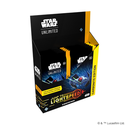 Star Wars: Unlimited - Jump to Lightspeed - Carbonite Collector Booster Display Case (4x Boxes)