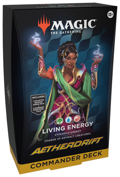Magic: The Gathering - Aetherdrift Commander Deck Bundle