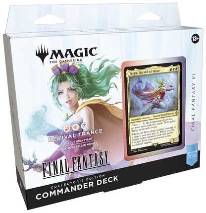 Magic: The Gathering - Universes Beyond - Final Fantasy - Collector Commander Deck - Terra, Herald of Hope