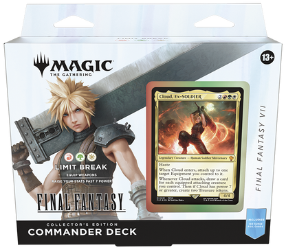Magic: The Gathering - Universes Beyond Final Fantasy Collector Commander Deck Cloud, Ex-Soldier