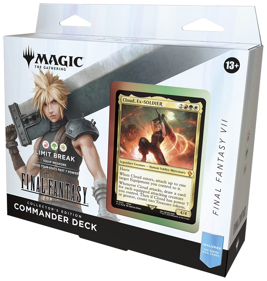 Magic: The Gathering - Universes Beyond Final Fantasy Collector Commander Deck Cloud, Ex-Soldier