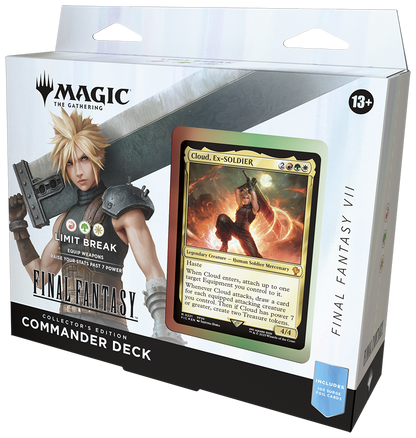 Magic: The Gathering - Universes Beyond Final Fantasy Collector Commander Deck Cloud, Ex-Soldier
