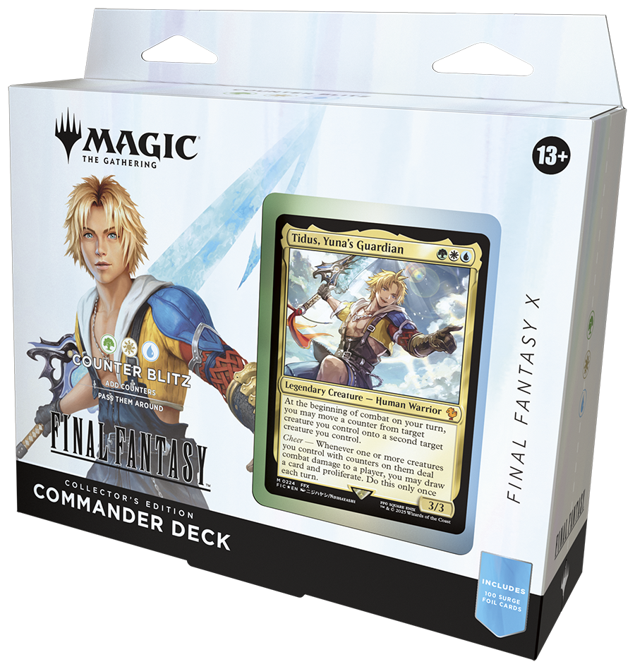 Magic: The Gathering - Universes Beyond Final Fantasy Collector Commander Deck Tidus, Yuna's Guardian