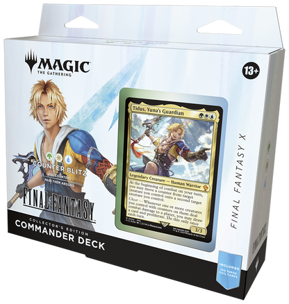 Magic: The Gathering - Universes Beyond Final Fantasy Collector Commander Deck Tidus, Yuna's Guardian