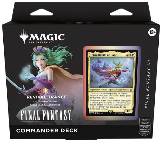 Magic: The Gathering - Universes Beyond Final Fantasy Commander Deck Revival Trance