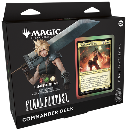 Magic: The Gathering - Universes Beyond Final Fantasy Commander Deck Limit Break