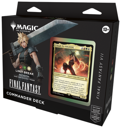 Magic: The Gathering - Universes Beyond Final Fantasy Commander Deck Limit Break