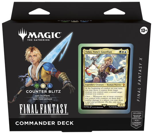 Magic: The Gathering - Universes Beyond Final Fantasy Commander Deck Counter Blitz