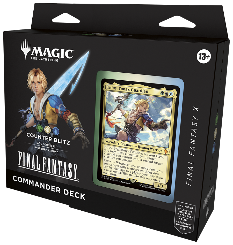 Magic: The Gathering - Universes Beyond Final Fantasy Commander Deck Counter Blitz