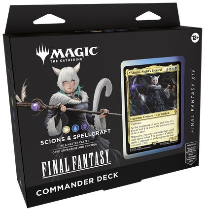 Magic: The Gathering - Universes Beyond Final Fantasy Commander Deck Scions & Spellcraft