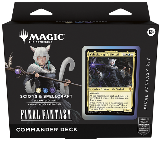 Magic: The Gathering - Universes Beyond Final Fantasy Commander Deck Scions & Spellcraft