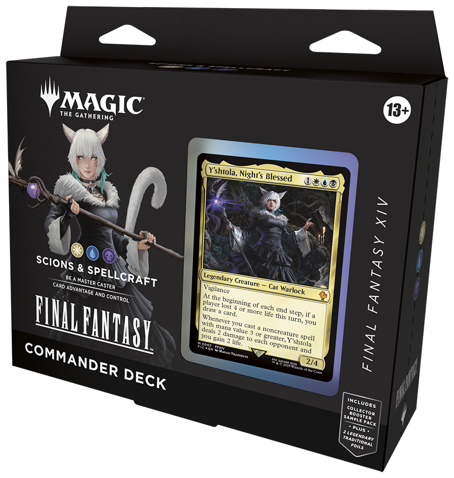 Magic: The Gathering - Universes Beyond Final Fantasy Commander Deck Scions & Spellcraft