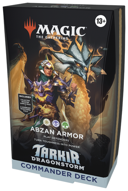 Magic: The Gathering - Tarkir: Dragonstorm Commander Deck Abzan Armor