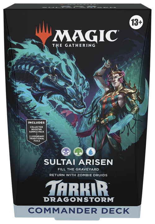 Magic: The Gathering - Tarkir: Dragonstorm Commander Deck Sultai Arisen