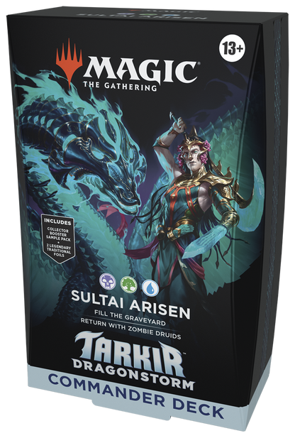 Magic: The Gathering - Tarkir: Dragonstorm Commander Deck Sultai Arisen
