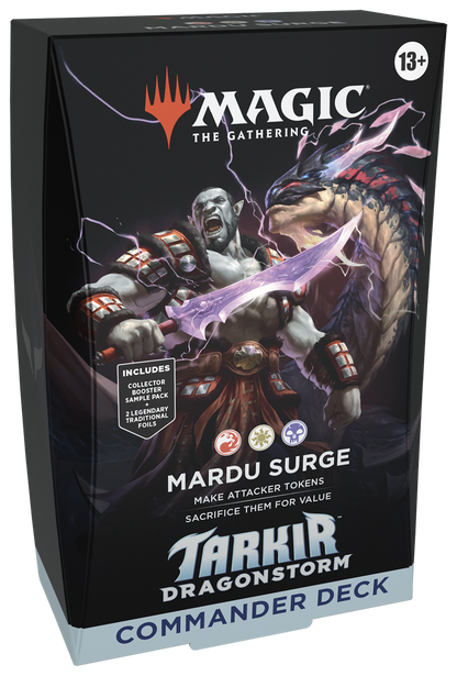 Magic: The Gathering - Tarkir: Dragonstorm Commander Deck Mardu Surge
