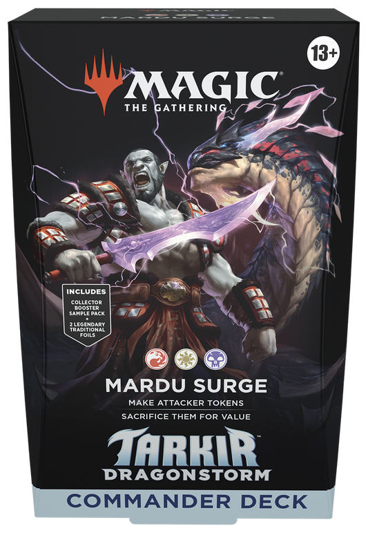 Magic: The Gathering - Tarkir: Dragonstorm Commander Deck Mardu Surge