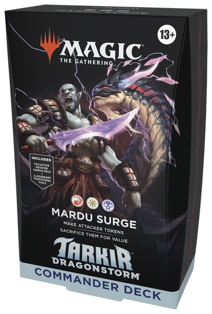 Magic: The Gathering - Tarkir: Dragonstorm Commander Deck Mardu Surge