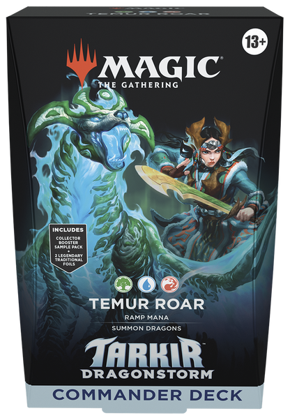 Magic: The Gathering - Tarkir: Dragonstorm Commander Deck Temur Roar