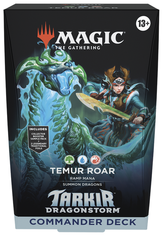 Magic: The Gathering - Tarkir: Dragonstorm Commander Deck Temur Roar