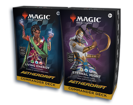 Magic: The Gathering - Aetherdrift Commander Deck Bundle