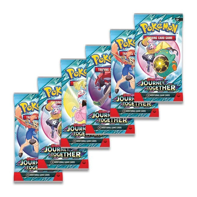 Pokémon TCG: Scarlet & Violet - Journey Together Booster Bundle (6 Packs)