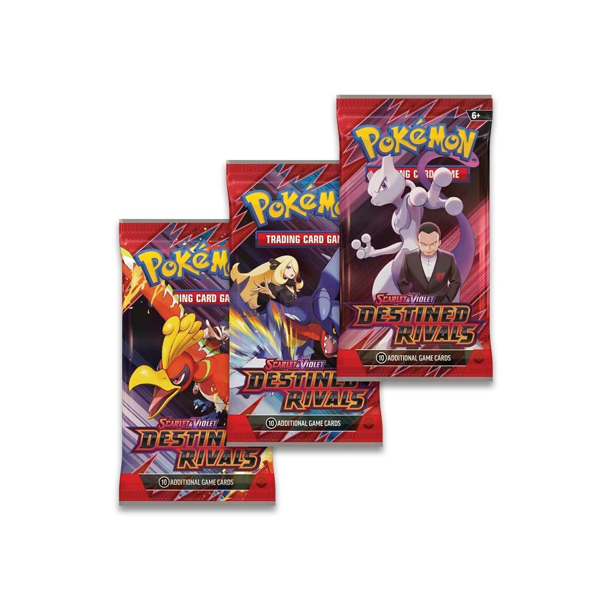 Scarlet & Violet-Destined Rivals 3 Booster Packs & Kangaskhan Promo Card