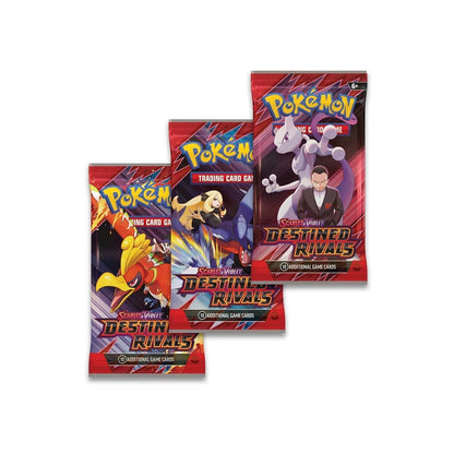 Scarlet & Violet-Destined Rivals 3 Booster Packs & Kangaskhan Promo Card
