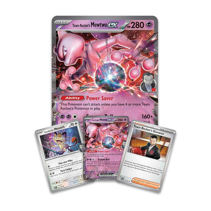 Destined Rivals Team Rocket’s Mewtwo ex Box