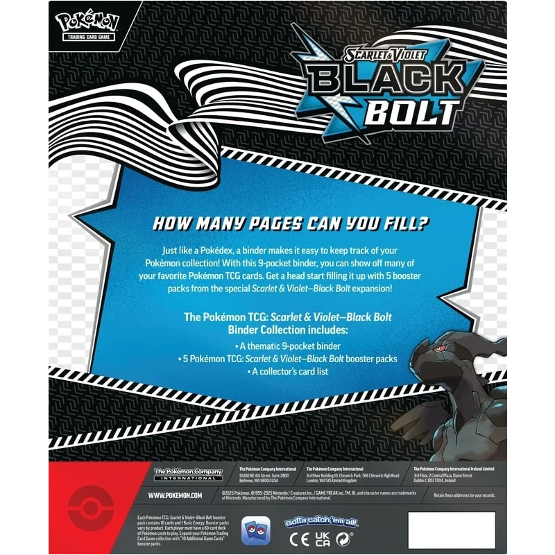 Scarlet & Violet - Black Bolt Binder Collection