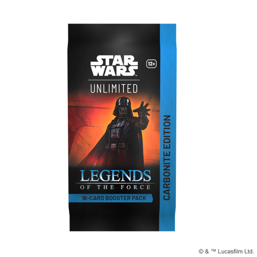 Star Wars: Unlimited - Legends Of The Force Carbonite Booster Pack