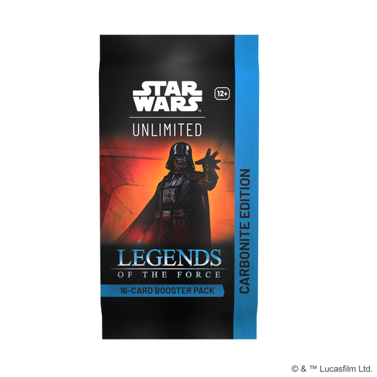 Star Wars: Unlimited - Legends Of The Force Carbonite Booster Pack