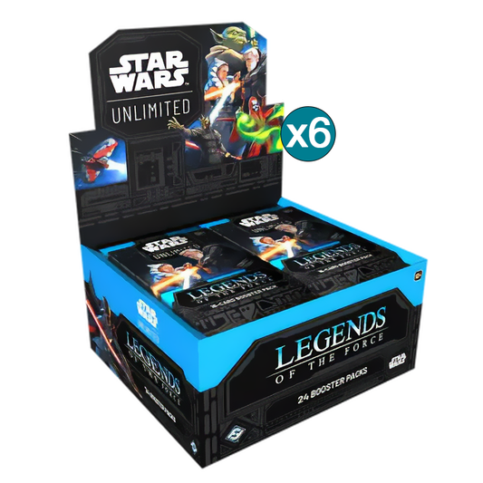 Star Wars: Unlimited - Legends Of The Force Display Case (6x Booster Boxes)