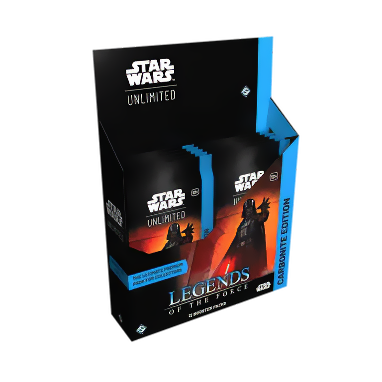 Star Wars: Unlimited - Legends Of The Force Carbonite Edition Collector Booster Box (12 Packs)