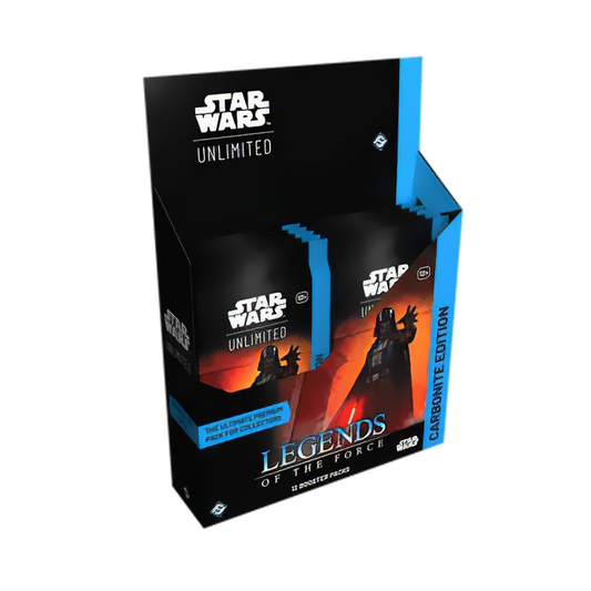 Star Wars: Unlimited - Legends Of The Force Carbonite Edition Collector Booster Box (12 Packs)