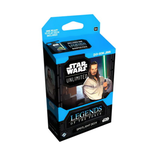 Star Wars: Unlimited - Legends Of The Force Spotlight Deck Qui-Gon Jinn
