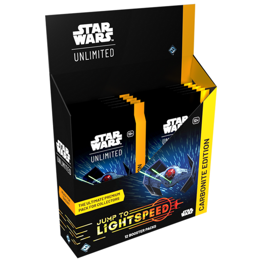Star Wars: Unlimited - Jump to Lightspeed Carbonite Edition Collector Booster Box (12 Packs)