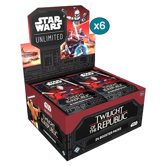 Star Wars: Unlimited - Twilight of the Republic Display Case (6x Booster Boxes)